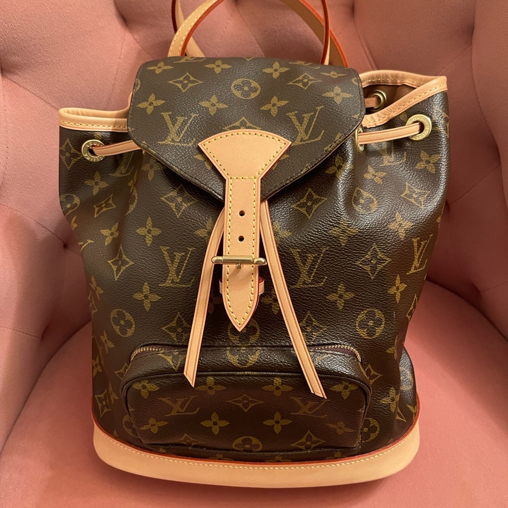 Louis Vuitton Montsouris MM *brand new vachetta*